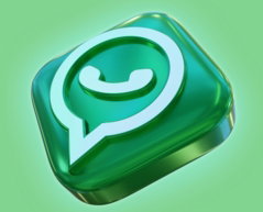a green square button with a white q on it